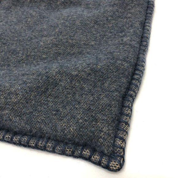 LOUIS VUITTON logo Cushion Cover cushion Wool / Cashmere Navy - Picture 3 of 16